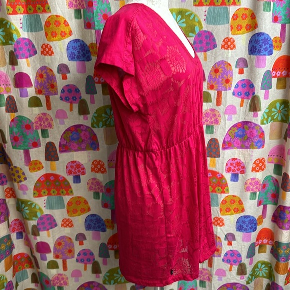 Lole Lace Semi Sheer Bathing Suit Cover Up/Dress. Medium - Picture 4 of 11